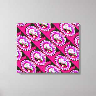 Echoes art canvas print