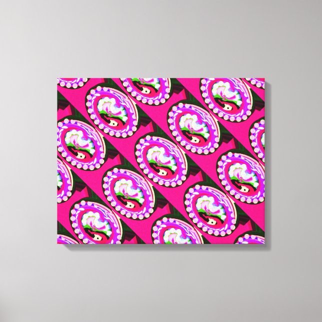 Echoes art canvas print (Front)