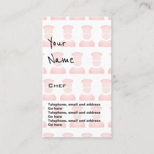 "Echoes" Chef Price Cards