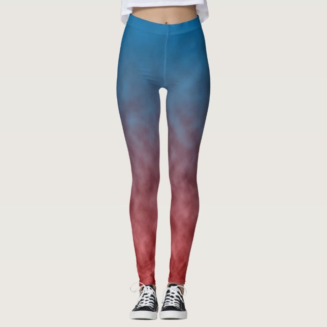 Echoes in Bluefire Leggings (Front)