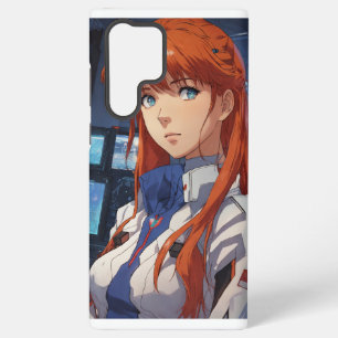 Echoes in Line Contours of Emotion Framed Whispers Samsung Galaxy Case