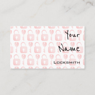 "Echoes" Locksmith Business Cards