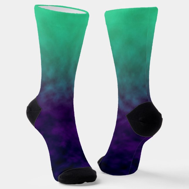 Echoes of Amethyst Tide Socks (Angled)