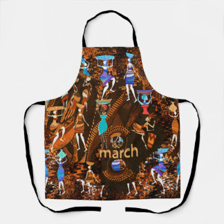 Echoes of Empowerment: March 8th Apron