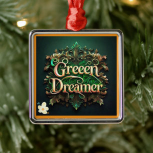 "Echoes of Eternity" Metal Ornament