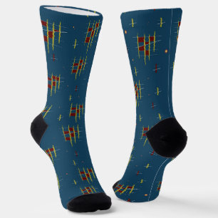 Echoes of Geometry Socks