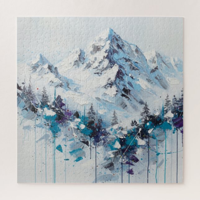 Echoes of Ice and Sky Jigsaw Puzzle (Vertical)