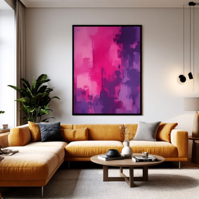 Echoes of Magenta Canvas Print (Creator Uploaded)