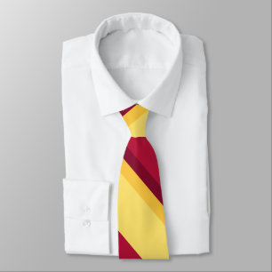 Echoes of Sunset University Stripe Tie
