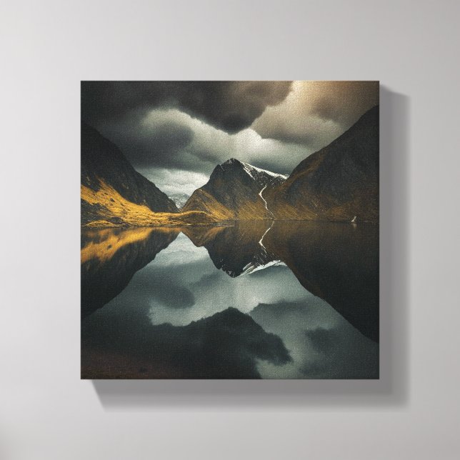 Echoes of the Mountains Canvas Print (Front)
