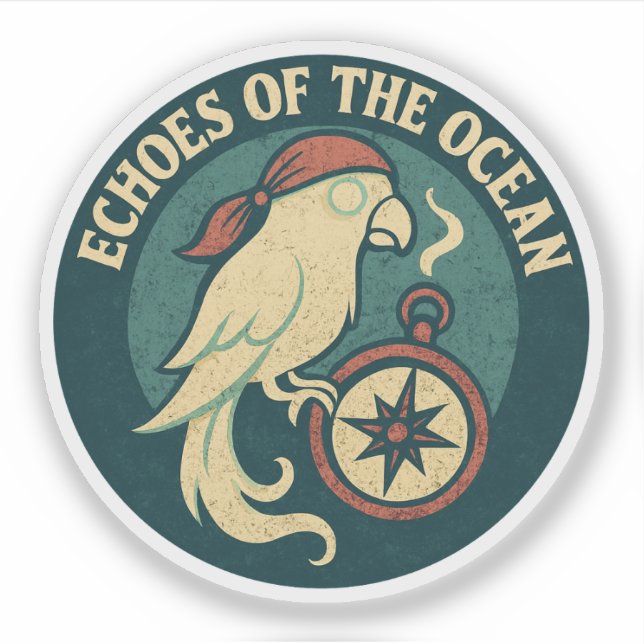 Echoes Of The Ocean Pirate Parrot (Front)
