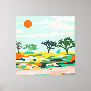Echoes of the Sahara Canvas Print