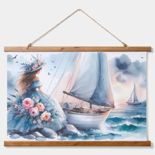 Echoes of the Tide Hanging Tapestry