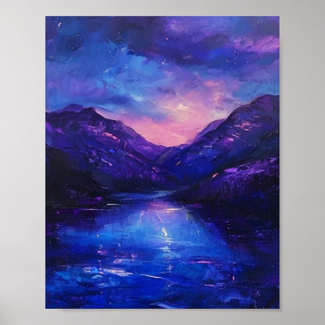 Echoes of the Violet Twilight Poster (Front)