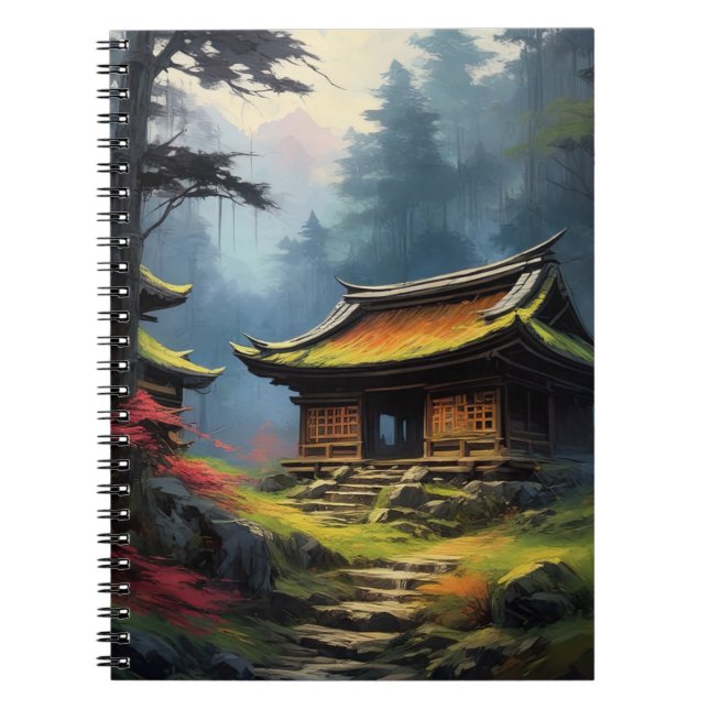 Echoes of Time, Abandoned Temple Notebook (Front)