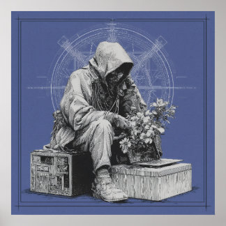 Echoes of Tomorrow - Solarpunk Poster