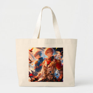 Echoes of War: Whispers of Peace Large Tote Bag