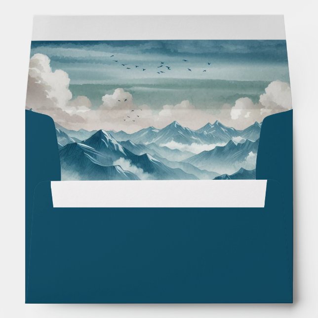 Echoes Through the Misty Pines Envelope (Back (Bottom))