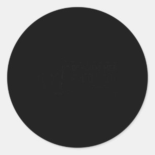 Echoing Her Battle Cry Dom Christian  Classic Round Sticker