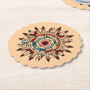 "Echoing the Earth" Paper Coaster