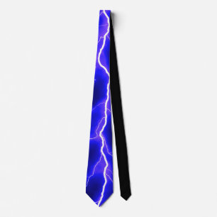 Éclair - Cravate Indigo