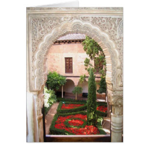 Éclair de jardin d'Alhambra de La de Grenade