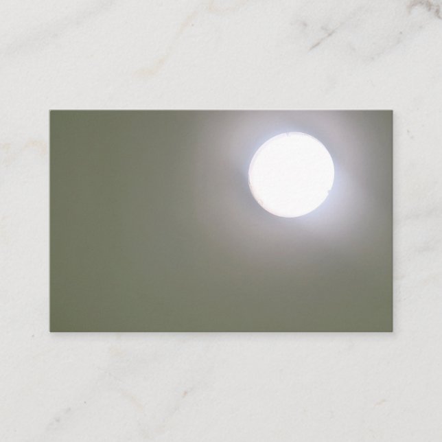 Éclairage Carte de visite lumineux (Devant)