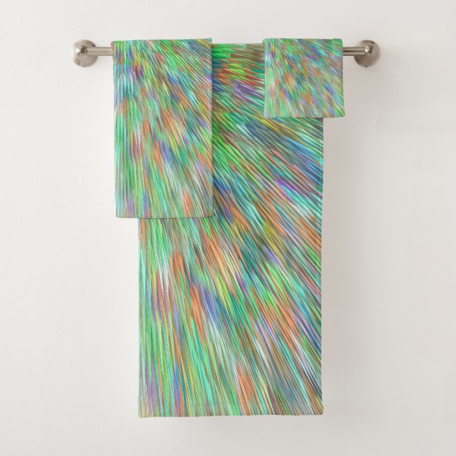 Éclairage de l'arc-en-ciel vert émeraude (En situation)