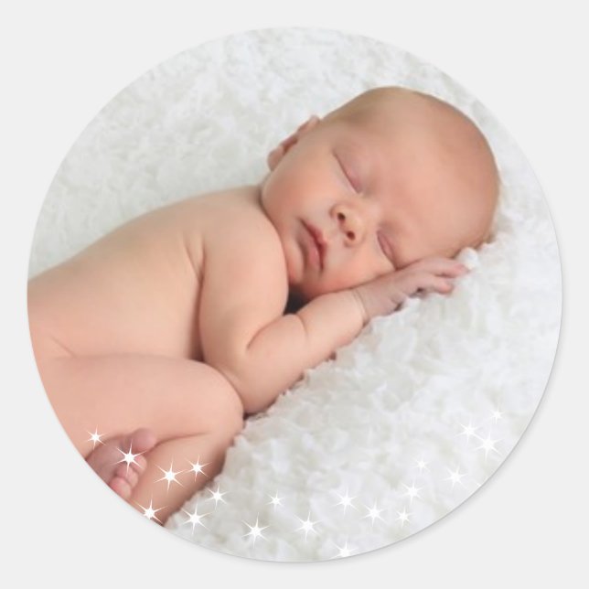 Éclairage des lumières scintillantes Sticker photo (Devant)