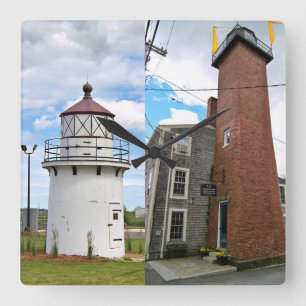 Éclairages de la gamme Newburyport, horloge Carré 