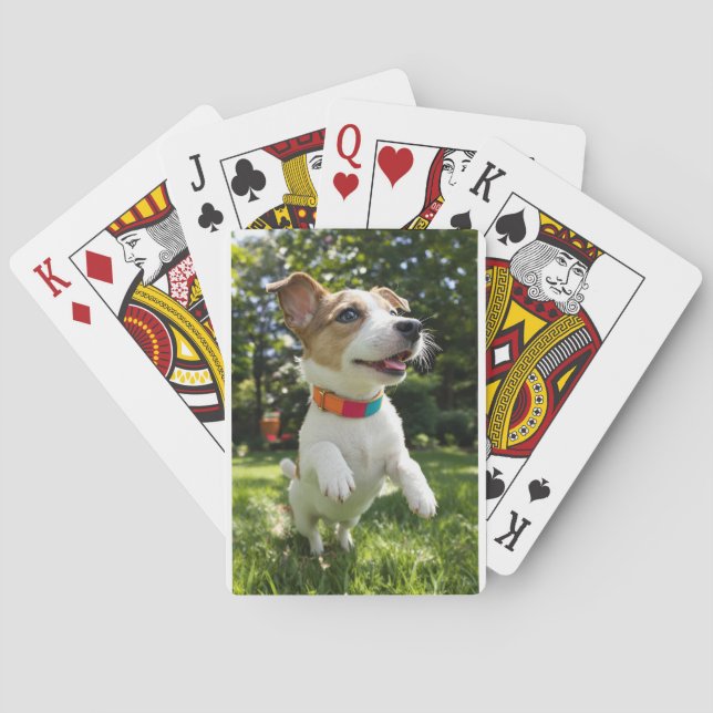 Éclat de Joie Canine Playing Cards (Back)