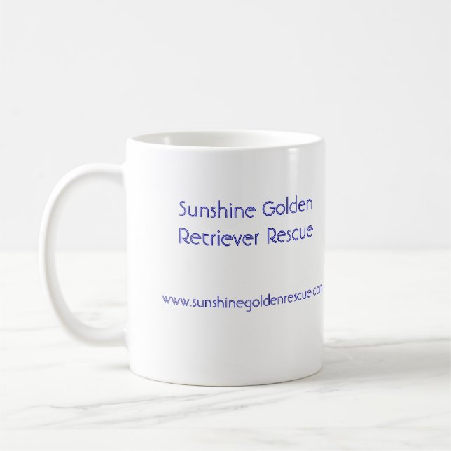 ÉCLAT de REBA - tasse de Coffe - golden retriever (Gauche)