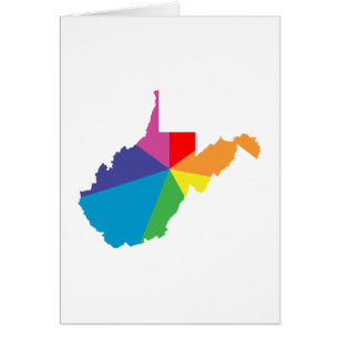 éclatement de la couleur virginie ouest