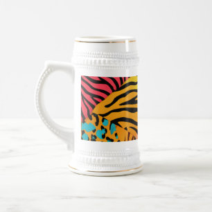 Eclectic Animal Prints - Stein 22 oz Design  
