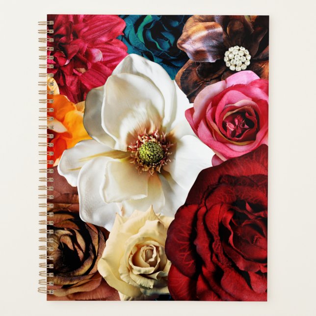 Eclectic Anthology Cottage Garden Floral Planner (Front)