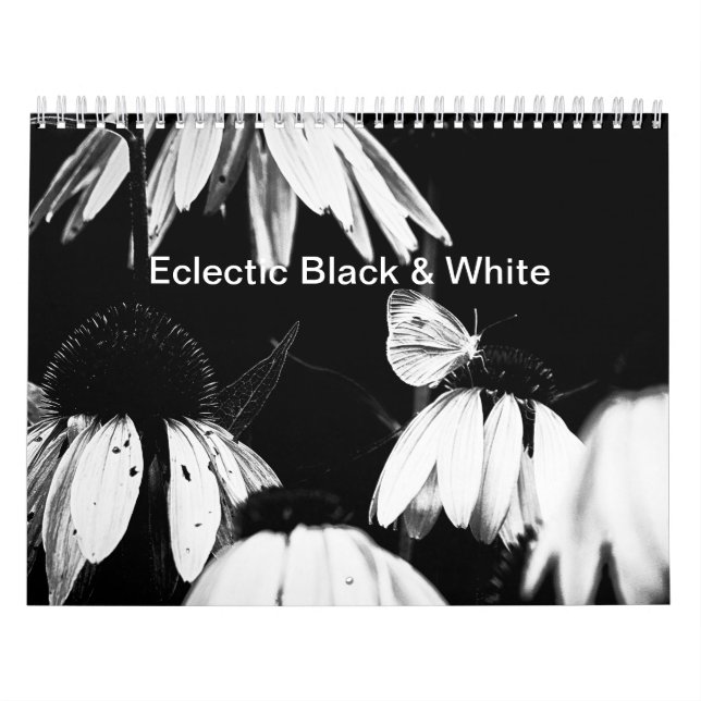 Eclectic Black & White Calendar (Cover)