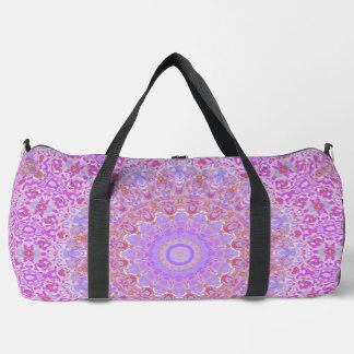 Eclectic Bohemian Intricate Colourful Funky Mandal Duffle Bag