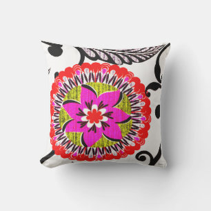 Eclectic Pattern Play Outdoor Pillow