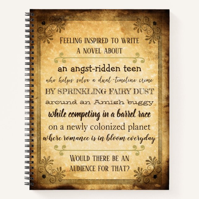 Eclectic Writer Notebook (Front)