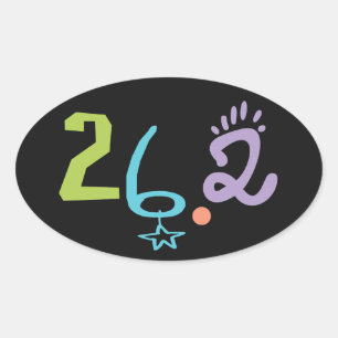 Éclectique 26.2 Stickers Marathon