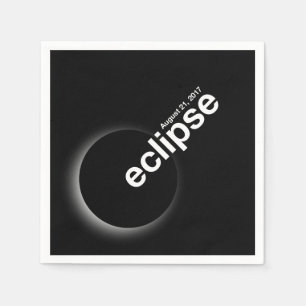 Eclipse 2017 napkin