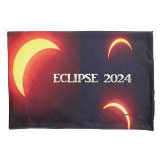Eclipse 2024 pillowcase