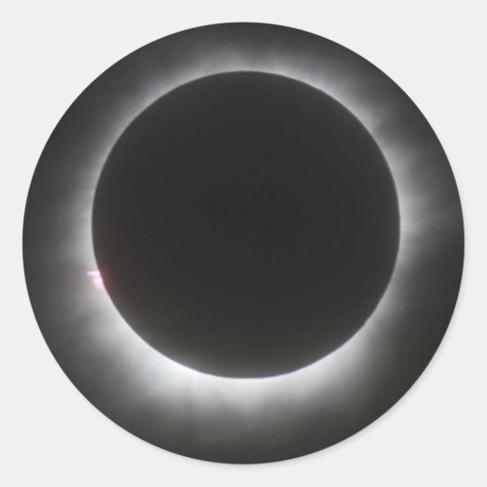 Eclipse Classic Round Sticker
