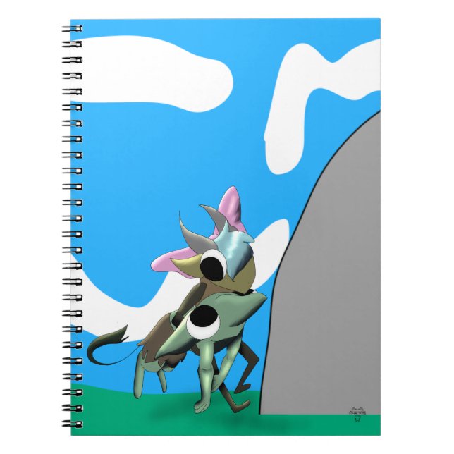 Eclipse Dragon Rescue Notebook Cover (Front)