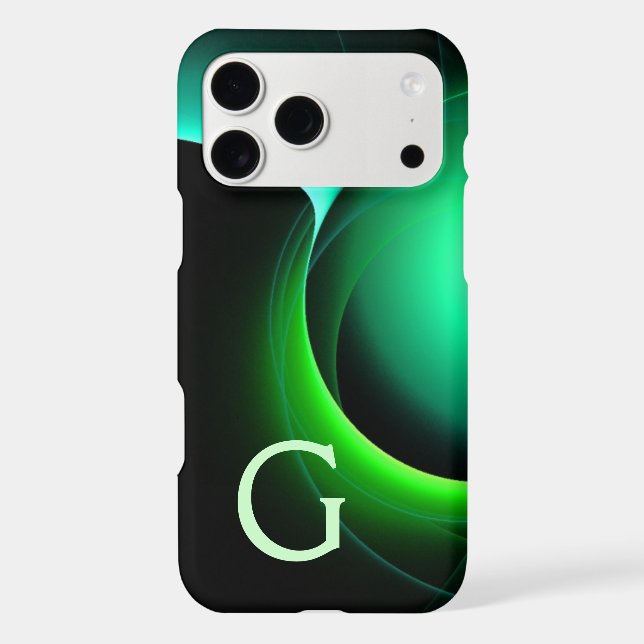 ECLIPSE MONOGRAM Vibrant black green (Back)