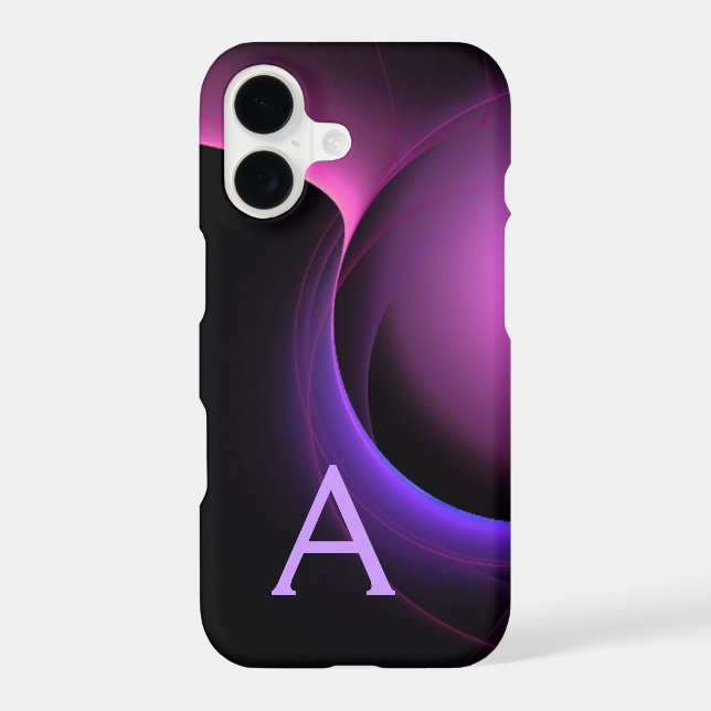 ECLIPSE MONOGRAM Vibrant black purple (Back)