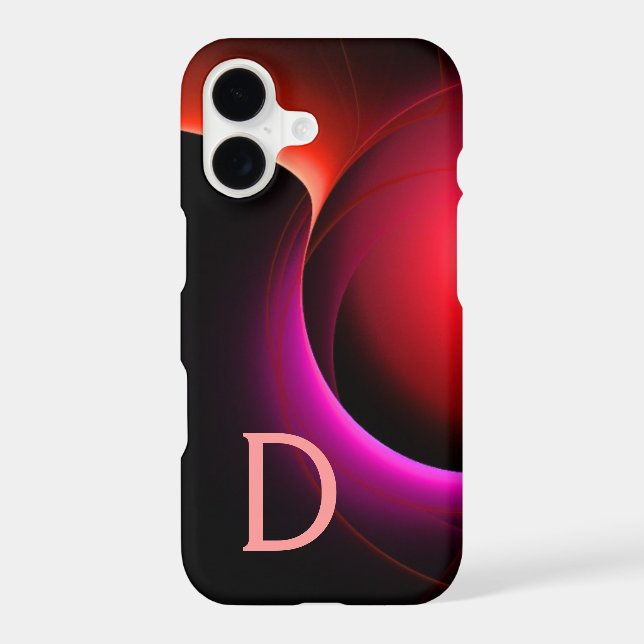ECLIPSE MONOGRAM Vibrant black violet pink (Back)