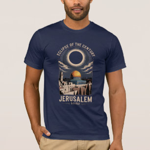 Eclipse Of The Century Aug 2,2027 Jerusalem T-Shirt