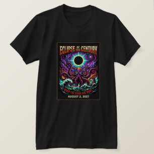 Eclipse Of The Century August 2,2027 Cthulhu  T-Shirt