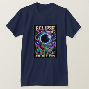 Eclipse Of The Century August 2,2027 Historic T-Shirt